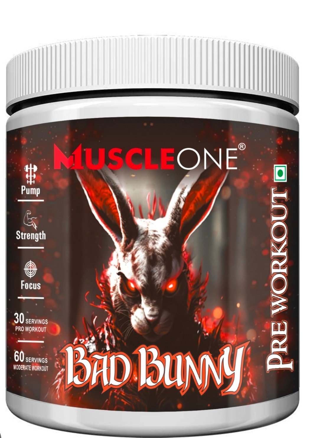 Muscle One Bad Bunny Pre-Workout 