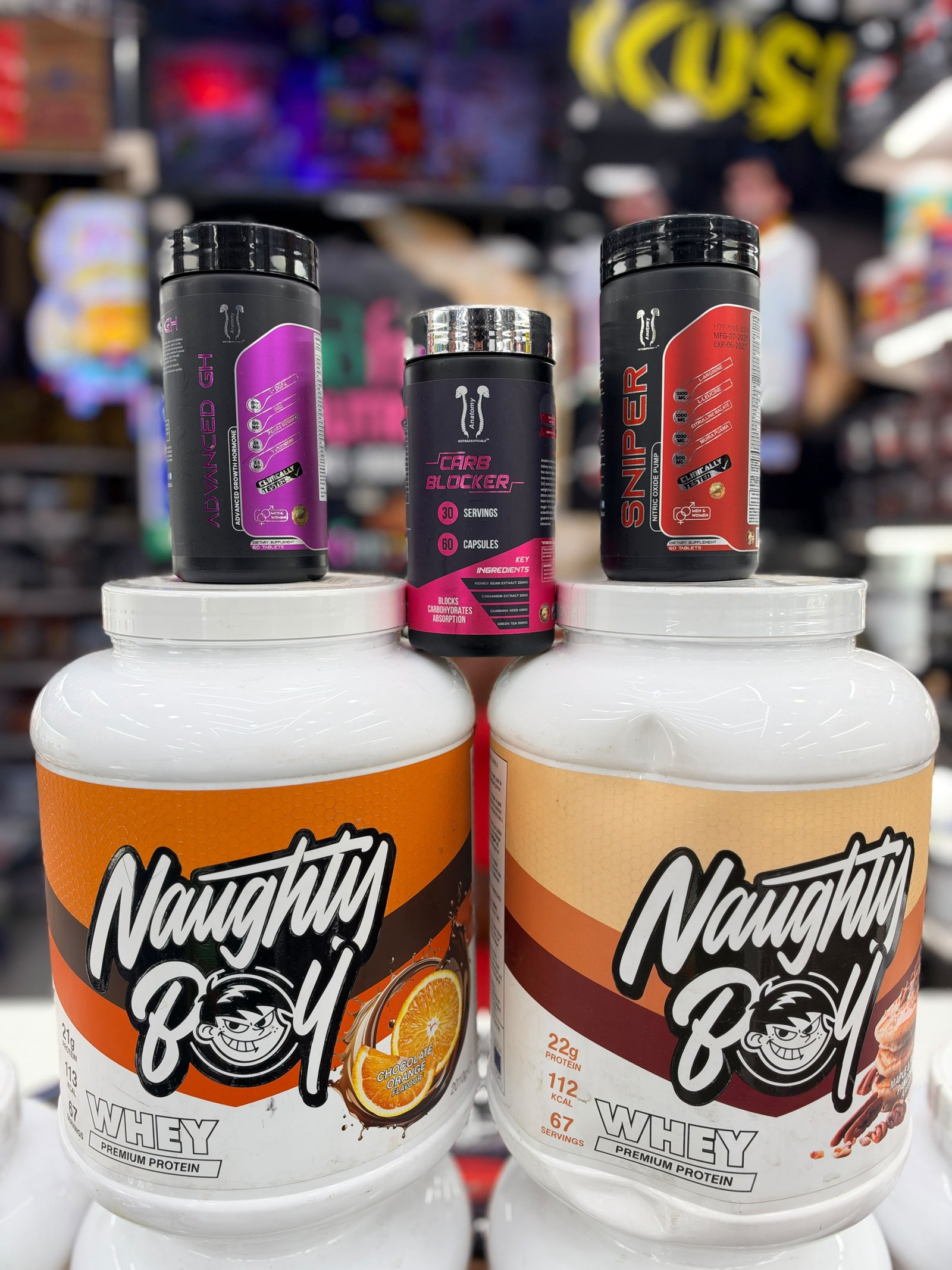 Naughty Boy Whey Protein Combo Sniper 