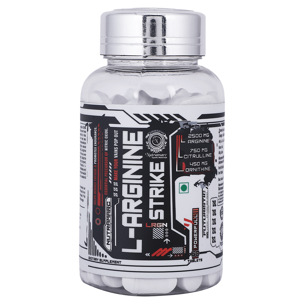 L-Arginine Nutramarc 60 tabs