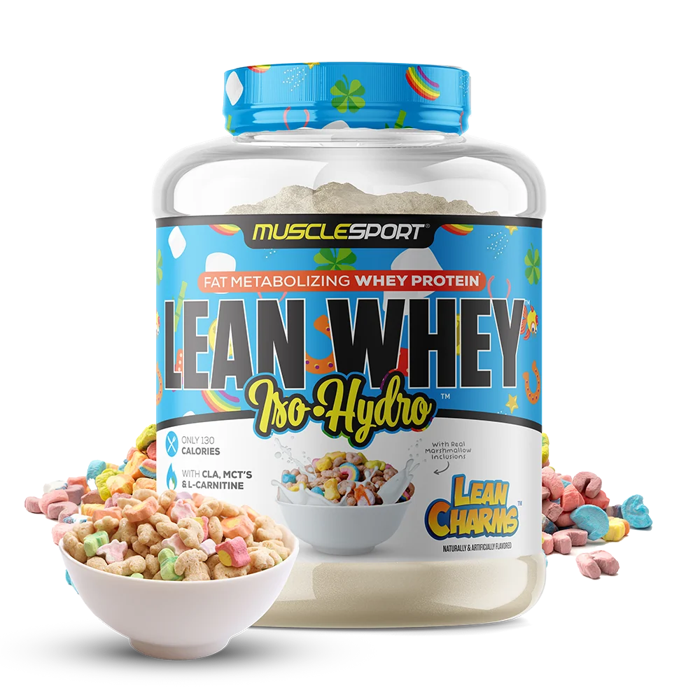 Muscle Sports Lean Whey 2.27 Kg Iso HydrolyzedMade in USA 