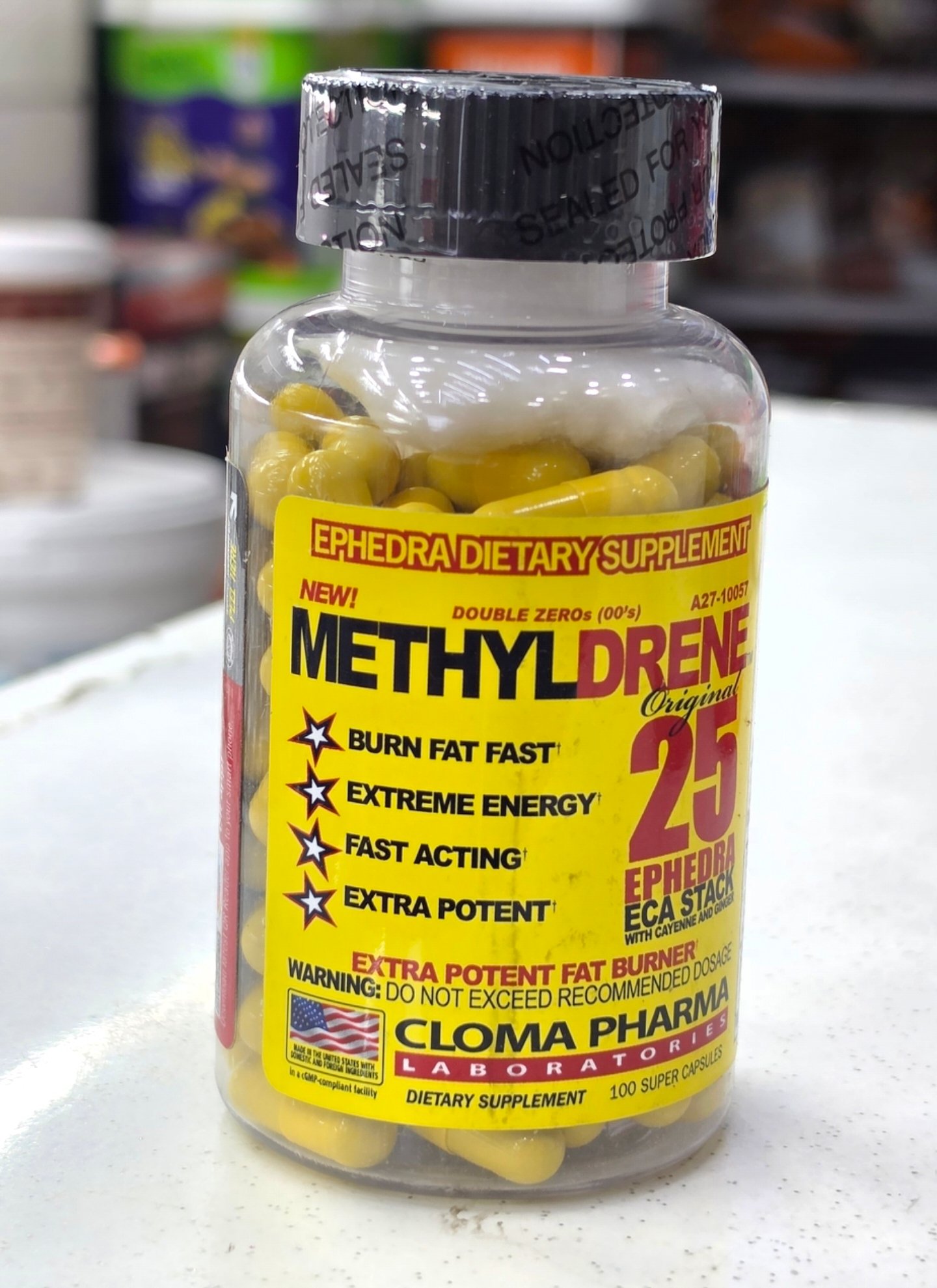 Cloma Pharma Methyldrene 25 Fat Burner 