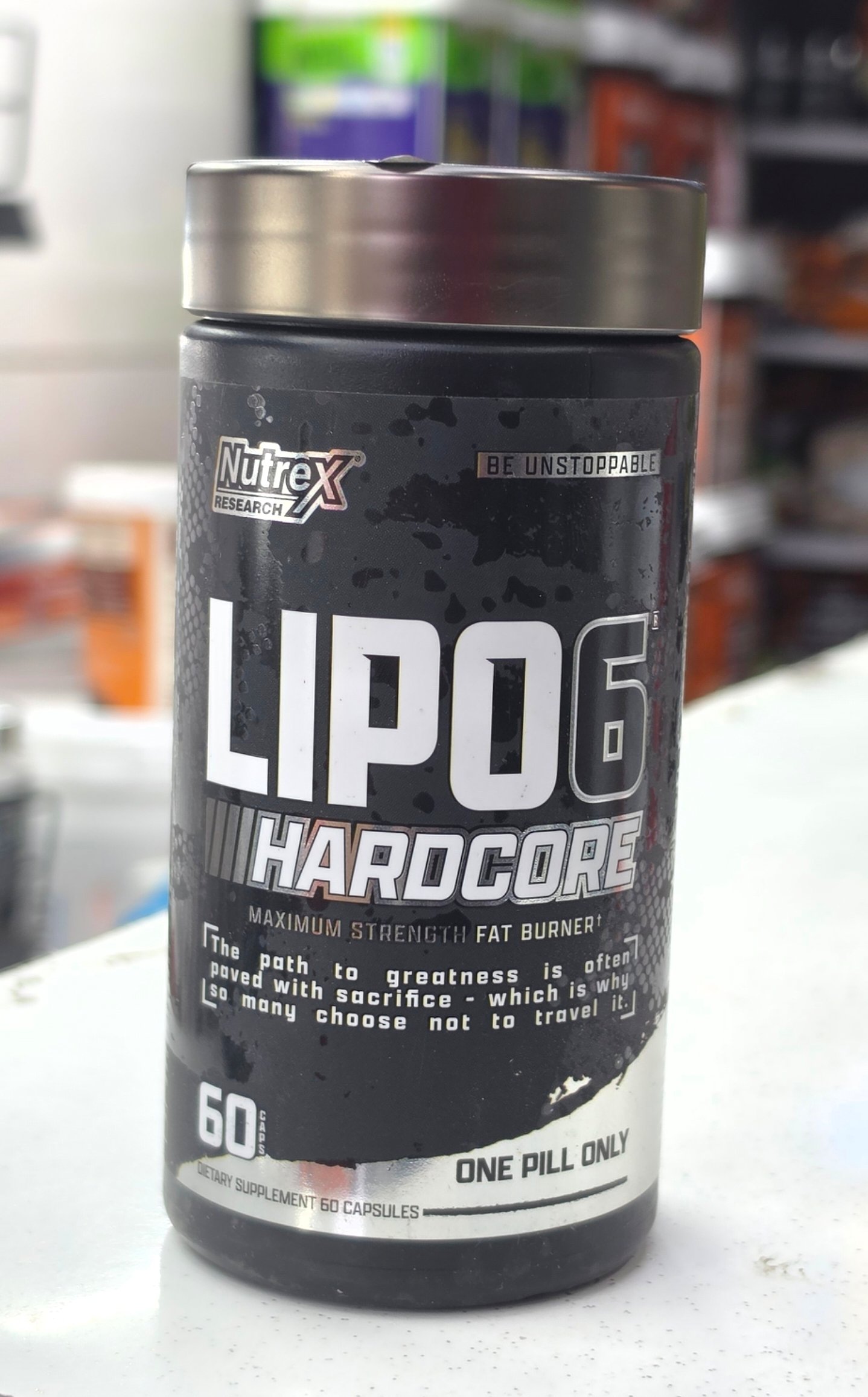 Nutrex Research Lipo-6 Hardcore Fat Burner 60 capsule