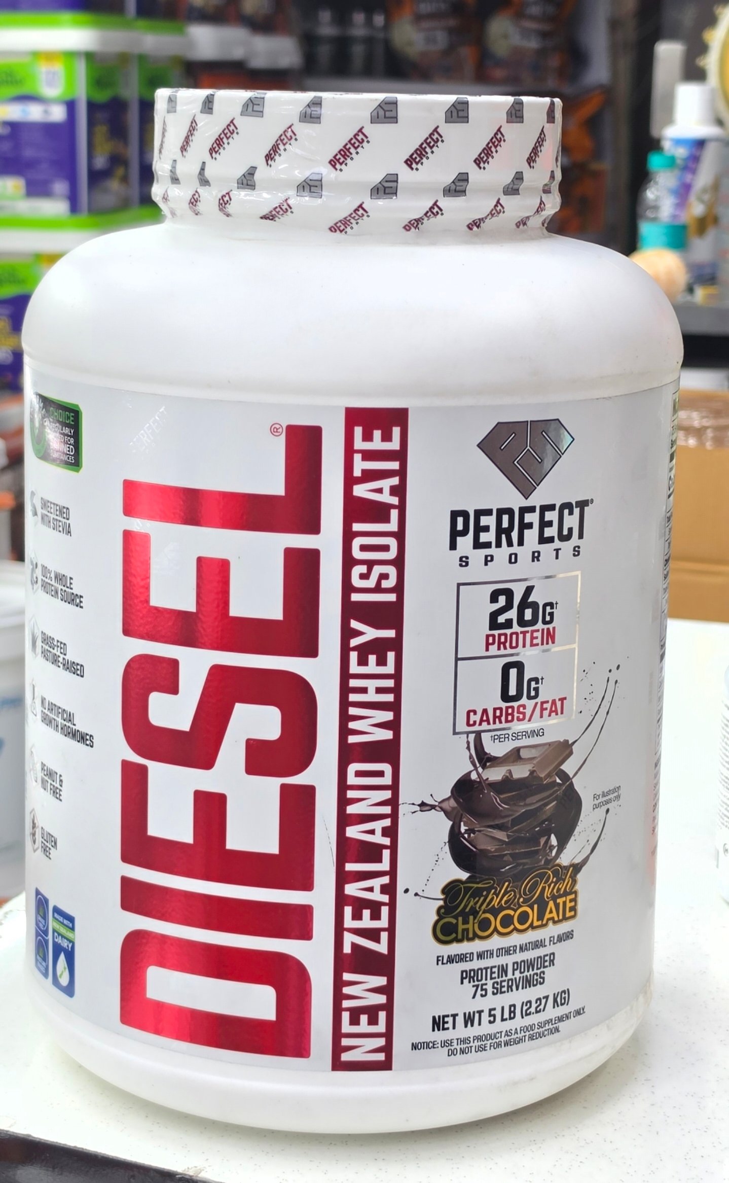 Diesel New Zealand Whey Isolate Protein 2.27 Kg