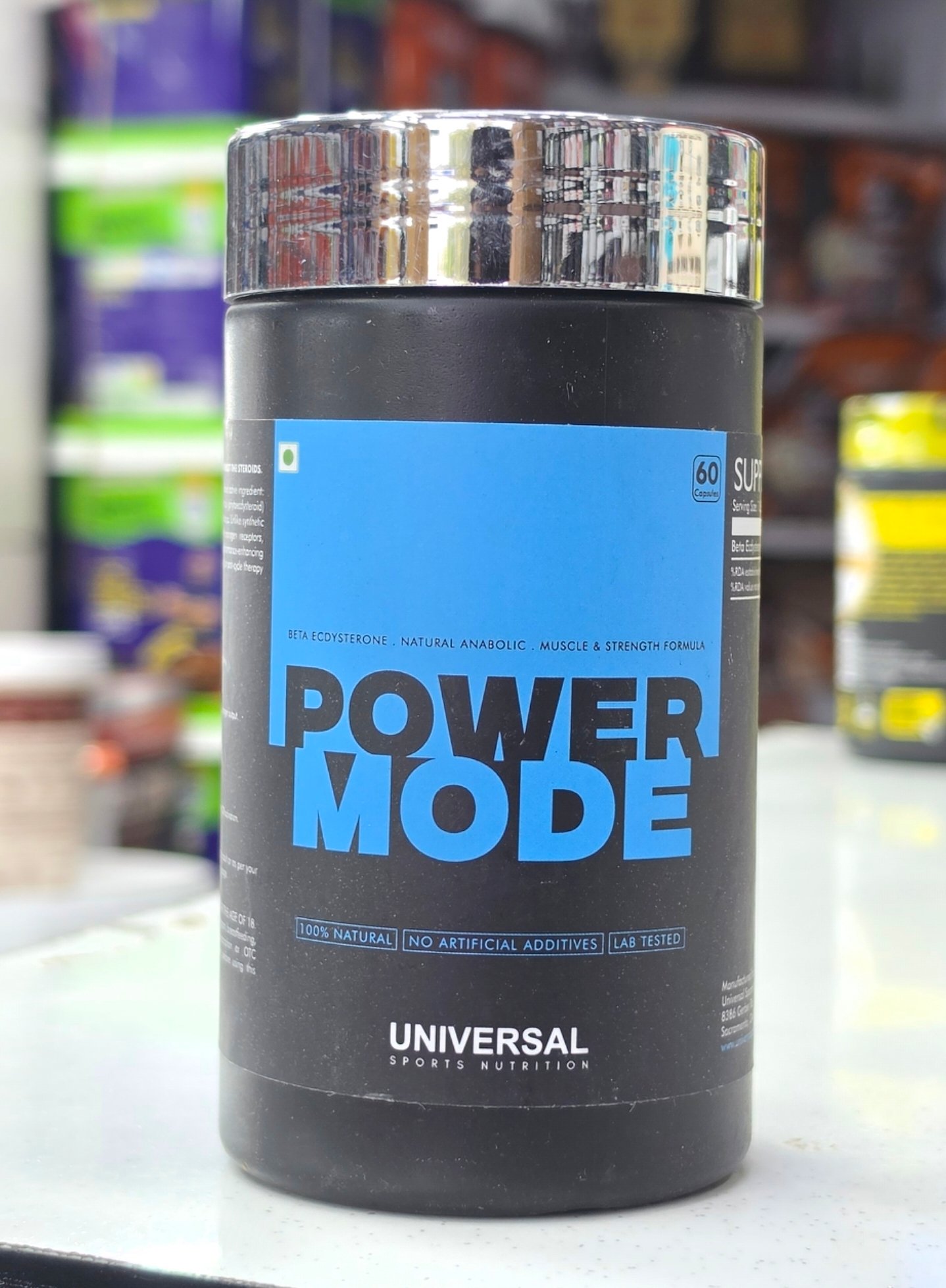 Universal Sports Nutrition Power Mode Ecdysterone  60 Capsule 