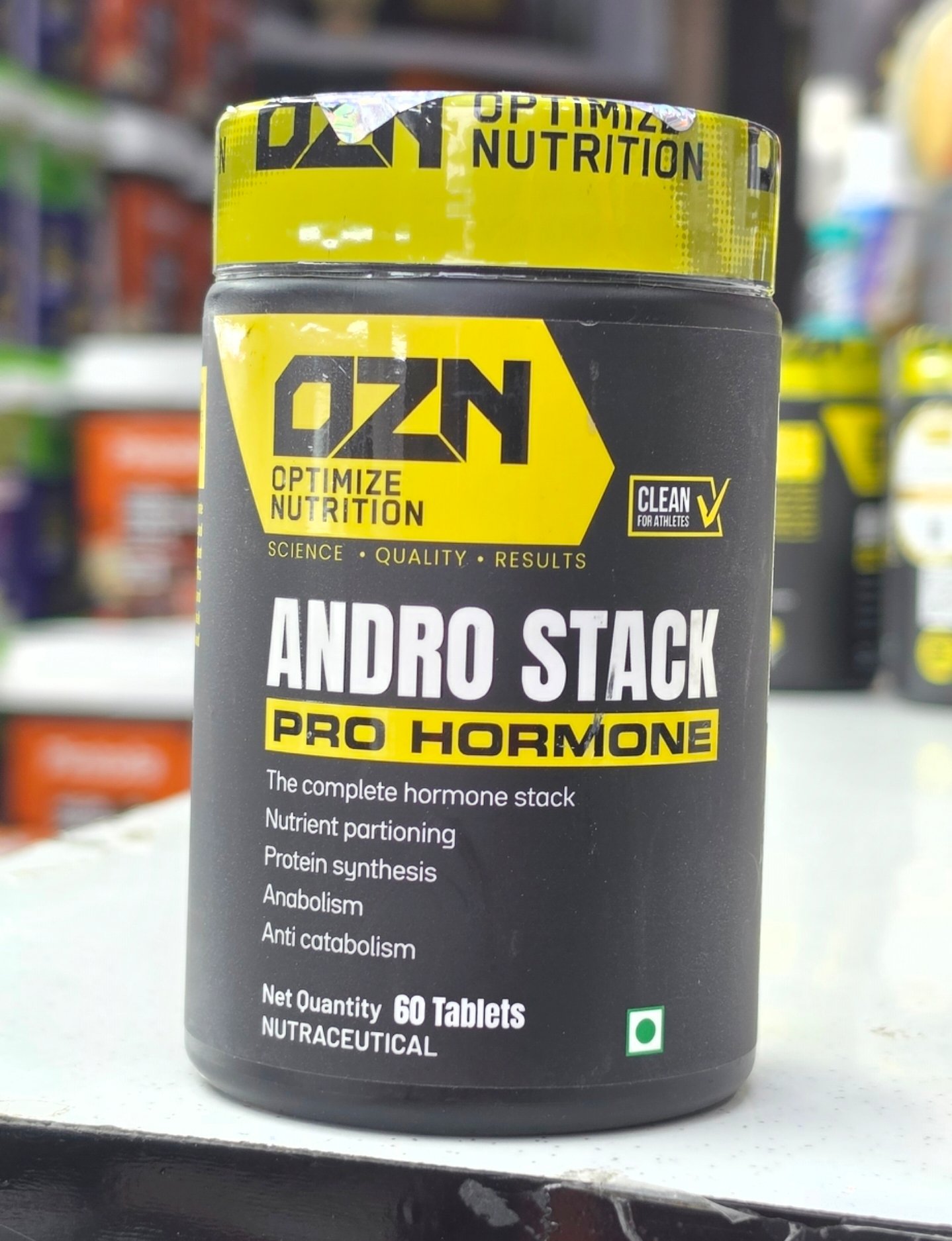 OZN Optimize Nutrition Andro Stack Pro Hormone Supplement 60 cap